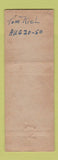 Matchbook Cover - Arch Inn Frankfort IN girlie WEAR