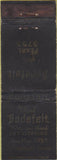 Matchbook Cover - Bodefelt Dry Cleaning Denver CO