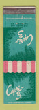 Matchbook Cover - Capri 3 Baltimore MD