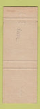 Matchbook Cover - Hotel Severin Indianapolis IN WEAR