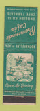 Matchbook Cover - Promenade Cafe New York City Rockefeller Center DD Bean