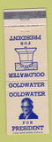 Matchbook Cover - Barry Goldwater for President