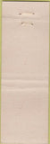 Matchbook Cover - Homer Bedford For State Treasurer CO Colorado