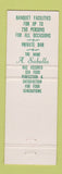 Matchbook Cover - A Sabella Fish Grotto San Francisco CA