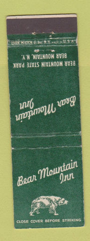Matchbook Cover - Bear Mountain Inn Bear Mountain NY