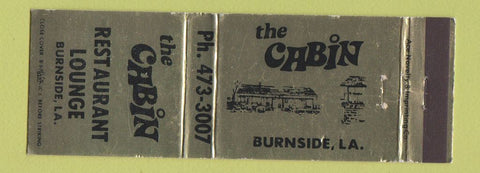 Matchbook Cover - The Cabin Burnside LA