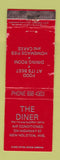 Matchbook Cover - The Diner New Holstein WI WEAR
