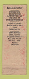 Matchbook Cover - HH Post Dairy Supply Janitor Denver Colorado Federal