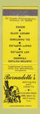 Matchbook Cover - Bernadette's Antiques Art Crafts Antioch IL