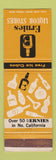 Matchbook Cover - Ernies Liquor Store CA CHAIN