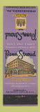 Matchbook Cover - Penn Stroud Hotel Stroudsburg PA
