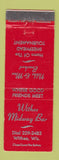 Matchbook Cover - Withee Midway Bar Withee WI