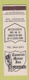 Matchbook Cover - Camelot Motor Inn Wethersfield CT WEAR