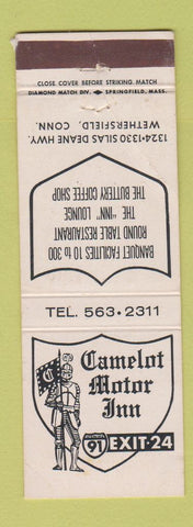 Matchbook Cover - Camelot Motor Inn Wethersfield CT WEAR