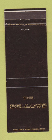 Matchbook Cover - The Bellows Duluth MN restaurant