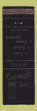 Matchbook Cover - Caesar's Inn Marshalltown IA
