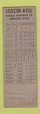 Matchbook Cover - Leazer Keel Funeral Insurance Gainesville TX