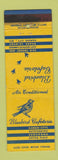 Matchbook Cover - Bluebird Cafeteria Kansas City MO WEAR