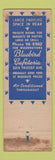 Matchbook Cover - Bluebird Cafeteria Kansas City MO WEAR