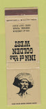 Matchbook Cover - Inn of the Golden West Odessa TX WEAR