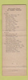 Matchbook Cover - Coral Motel El Paso TX
