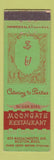 Matchbook Cover - Moongate Chinese Restaurant Boston MA WEAR