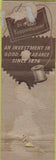 Matchbook Cover - Kuppenheimer clothes Lancaster PA WORN