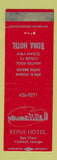 Matchbook Cover - Kona Hotel Long Beach CA WEAR