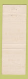 Matchbook Cover - Burgess Funeral Home Utica IL