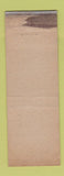 Matchbook Cover - Plaza Hotel New York City FEDERAL LONG WEAR