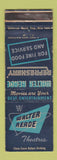 Matchbook Cover - Walter Reade Movie Theatres Asbury Park Red Bank NJ WEAR