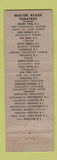 Matchbook Cover - Walter Reade Movie Theatres Asbury Park Red Bank NJ WEAR
