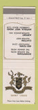 Matchbook Cover - Mayfair Lennox Hotels St Louis MO WHITE