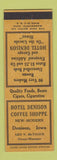 Matchbook Cover - Hotel Denison IA
