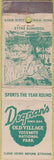 Matchbook Cover - Degnan's Yosemite National Park WORN