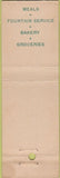 Matchbook Cover - Degnan's Yosemite National Park WORN