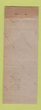 Matchbook Cover - Ivanoe Hotel Chicago IL WEAR DQ