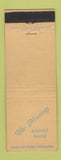 Matchbook Cover - The Moorings Manset ME