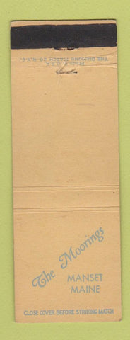Matchbook Cover - The Moorings Manset ME