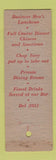 Matchbook Cover - Old Cathay Chinese Restaurant Chicago IL