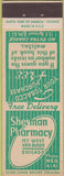 Matchbook Cover - Sherman's Drugs Chicago IL