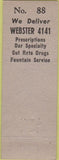 Matchbook Cover - Sherman's Drugs Chicago IL