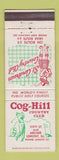 Matchbook Cover - Cog Hill Country Club Lemont IL St Andrews