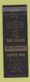 Matchbook Cover - Copper Mug Steak House Neosho WI Motel