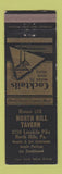 Matchbook Cover - North Hill Tavern North Hills PA