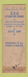 Matchbook Cover - Henry Grady Hotel Atlanta GA