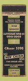 Matchbook Cover - New China Cafe Chinese Cleveland OH WEAR