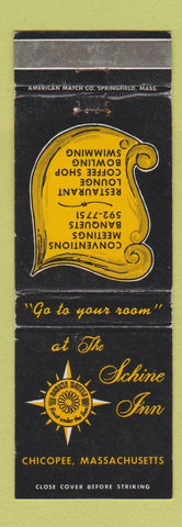 Matchbook Cover - Shine Inn Chicopee MA