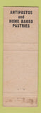 Matchbook Cover - El Bianco Italian Restaurant Chicago IL