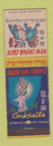 Matchbook Cover - New China Cafe San Diego CA Quan Yin Temple